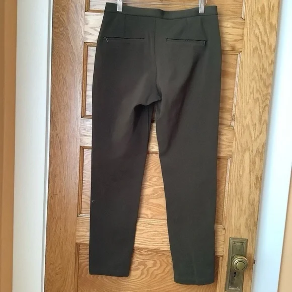 LULULEMON City Trek Trouser in Military Green Ponte Size 6 - Picture 4 of 9